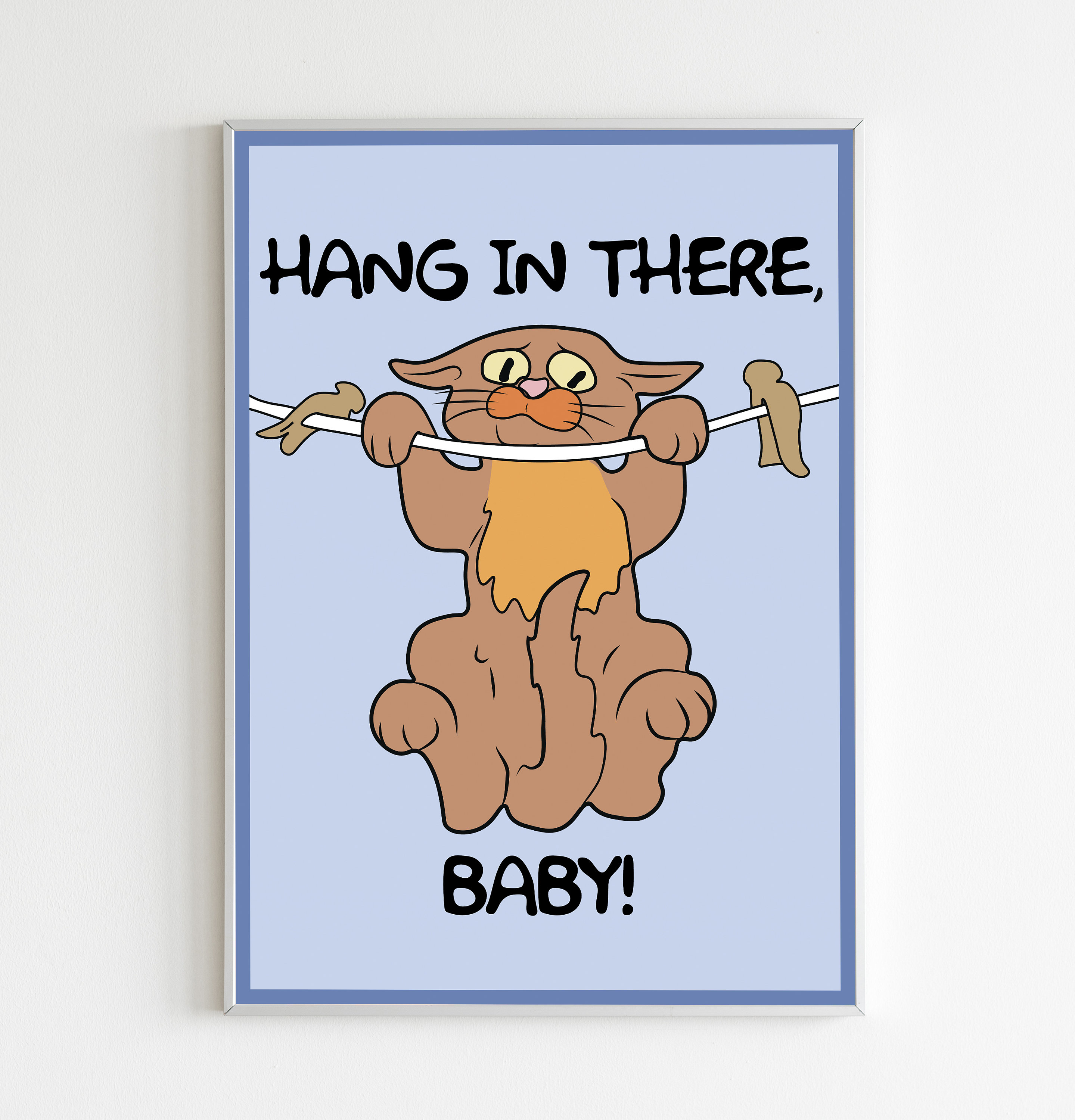 Hang in there baby simpsons