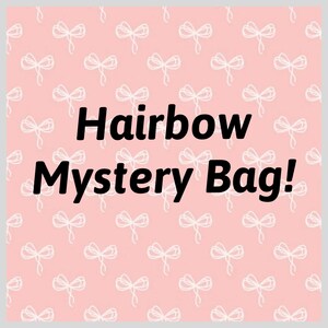 Holiday Hair Bow Mystery Grab Bag - Hair Accessory Grab Bag
