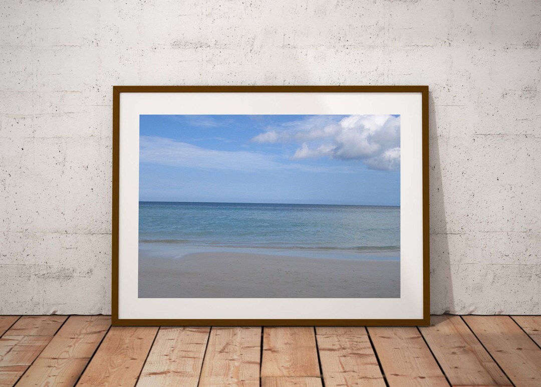 Wall Poster, Relaxing Day at the Beach, Beach Wall Poster, Wall Decor