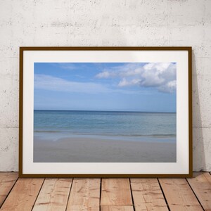 Wandposter, Entspannender Tag am Strand, Strandwandposter, Wanddekor, Ozeandruck, Bürokunstwerk, Strandtag