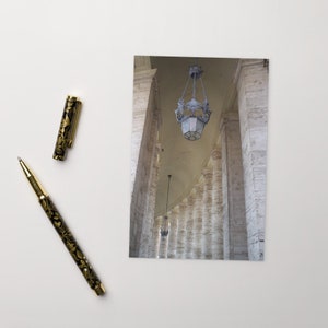 Carte postale, carte postale de la Cité du Vatican, photo 4 x 6, carte postale standard, décoration d'intérieur, emballage, cadeau Italie, carte postale de voyage, oeuvre d'art italienne