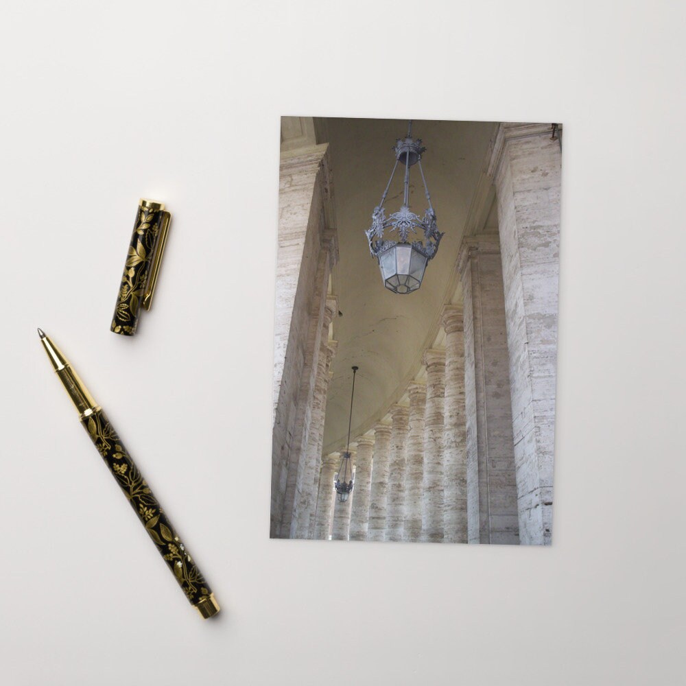 Post Card, Vatican City Post Card, 4x6 Photo, Standard Postcard, Home Decor, Mailer, Italy Gift, Traveling Postcard, Italian Artwork