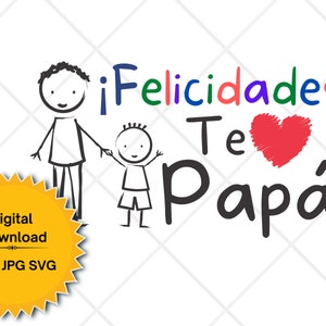 Father&#39;s Day Design | Diseño para el Día del Padre | Digital Download