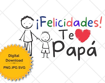 Father's Day Design | Diseño para el Día del Padre | Digital Download