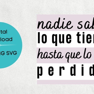 Dichos en español | Spanish Sayings | Digital Download | PNG JPG SVG