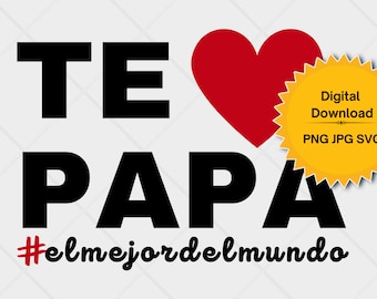 Father's Day Design | Diseño para el Día del Padre | Digital Download