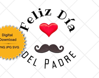 Father's Day in Spanish| Diseño para el Día del Padre | Digital Download