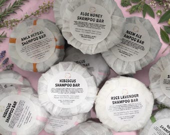 Natural Shampoo Bar | Plastic Free Hair Care | Handmade | Multiple Varieties | Aeindry Skincare | Pacific Northwest