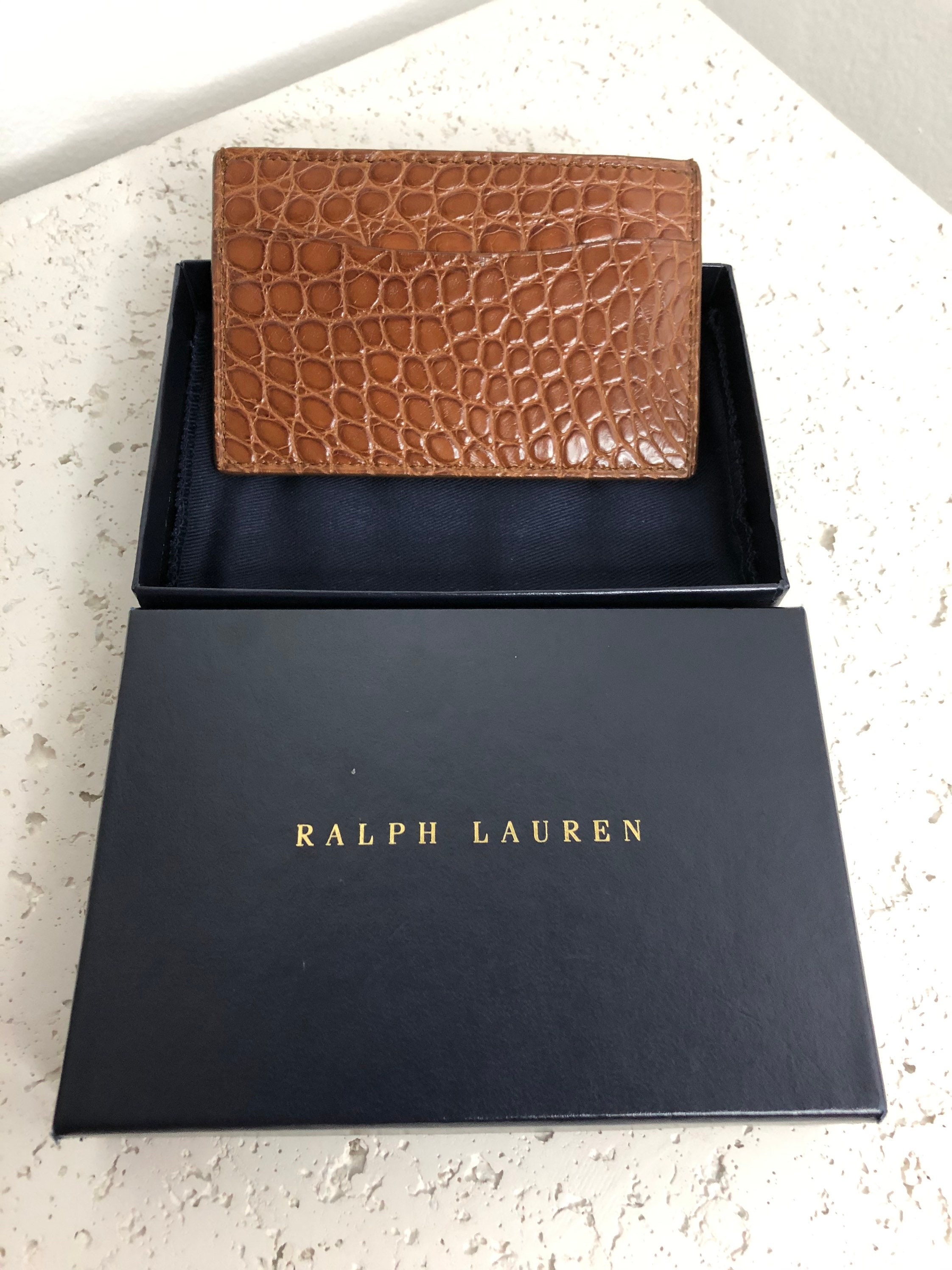 Ralph Lauren card wallet Etsy