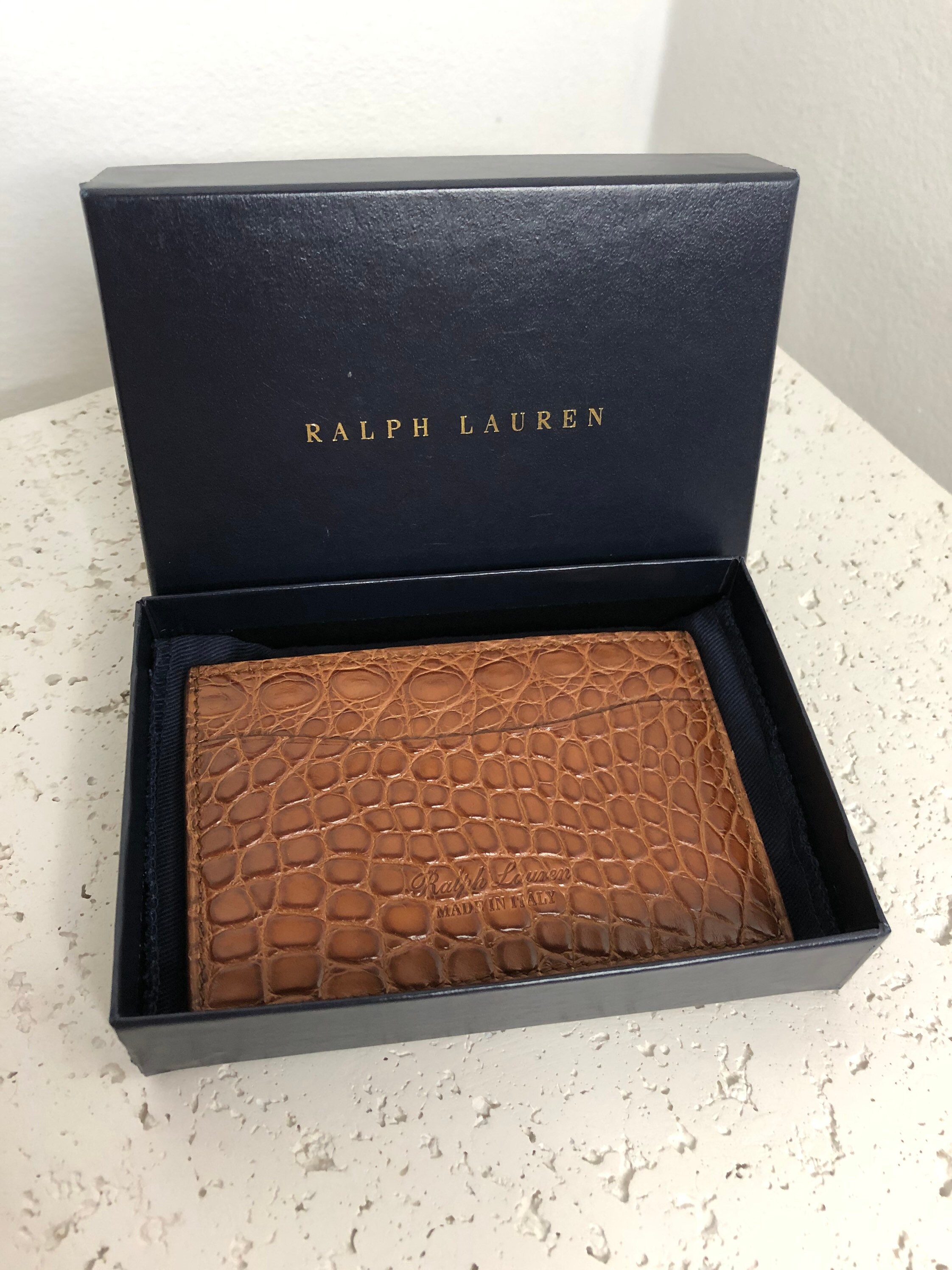 Ralph Lauren card wallet Etsy
