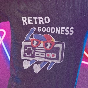 Retro Goodness NES Controller Shirt | Retro Gaming Tshirts | Classic Gamer T shirts | Geeky Gamer Tees | Retro Video Game T-Shirts for Geeks