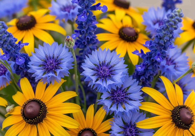 BeckysFlowerSeed Black Eyed Susan Seeds - Thumbnail 3