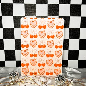 Coquette Cherries Kindle Insert For Clear Cases