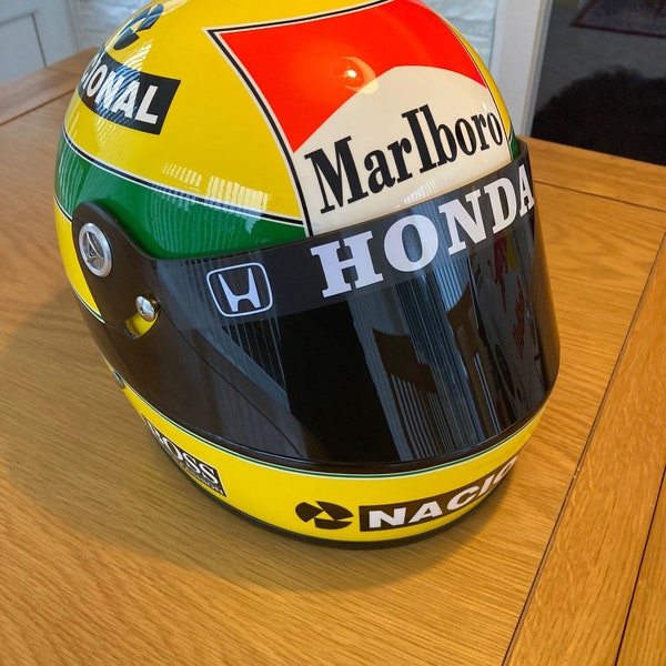 Ayrton Senna 1988 - dark visor