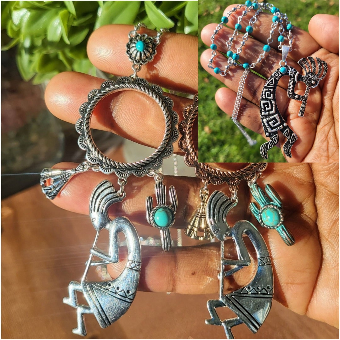 Kokopelli Necklace, 24 Good Luck, Fertility, Pendant Necklace, Gift Etsy