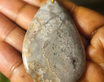 High Frequency • Crazy Lace Agate Necklace • Healing Crystals • stone pendant Agate Necklace • Gift for him her