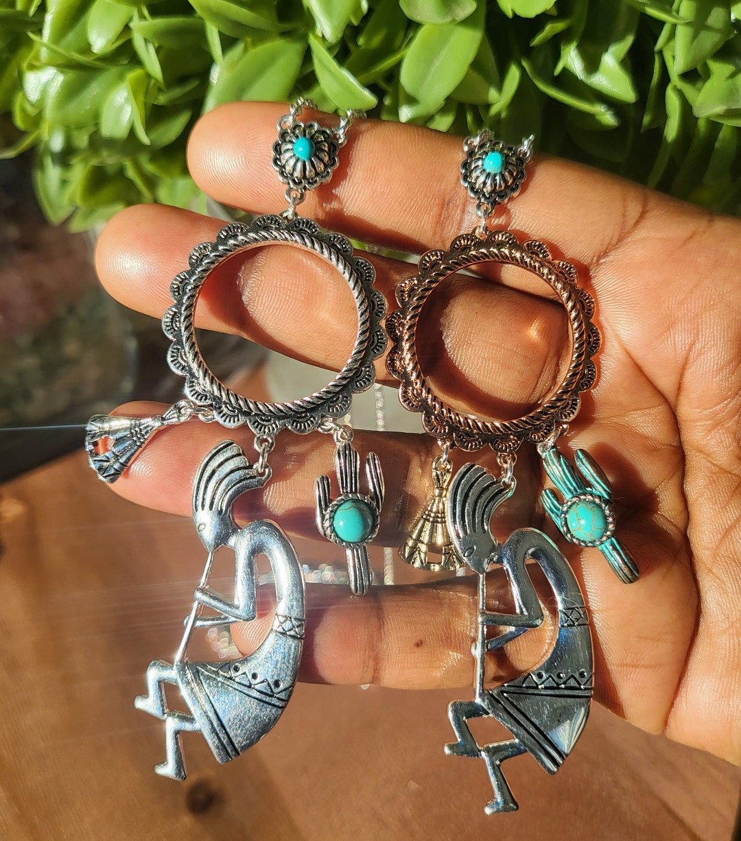 Kokopelli Necklace Good Luck Fertility Healing Necklace Spiritual