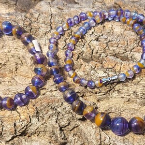 Certified Natural Mexican Magic Blue Amber Beeswax Bracelet & Necklace
