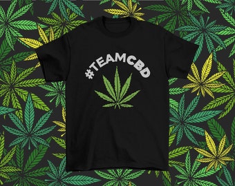 CBD Shirt - Hemp Shirt, Weed Lover Shirt, Weed TShirt, Cannabis Tee, Marijuana Shirt, Stoner Shirt, Herb Shirt, PotLeaf Shirt, Pothead Gift