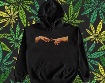 Sistine Chapel Joint Hoodie - Funny Stoner Sweatshirt