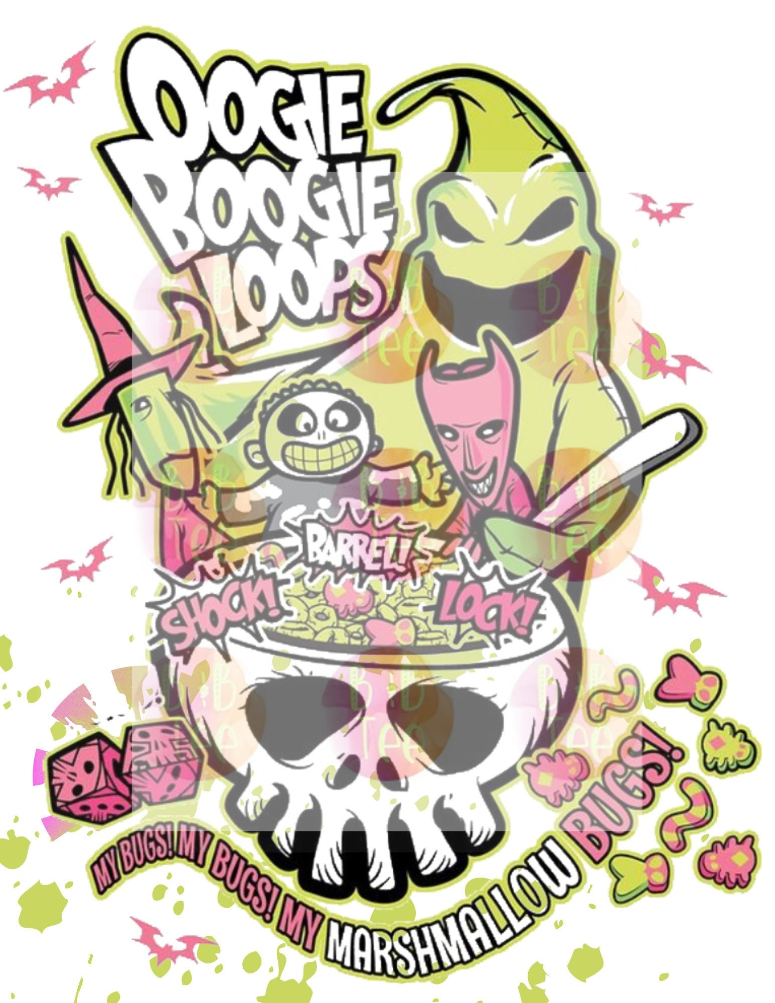 Halloween Loops Cartoon Cereal Png Etsy