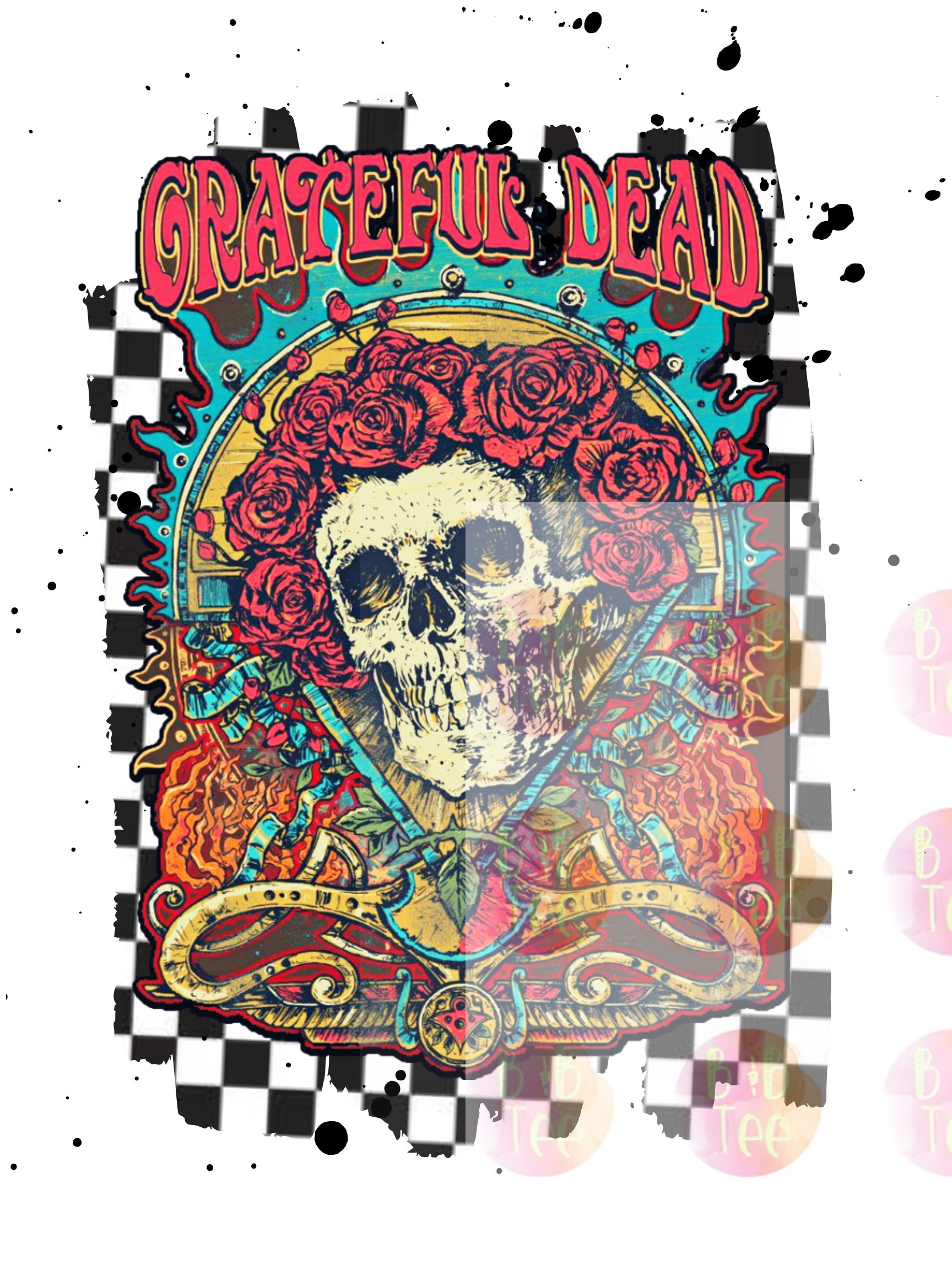 Grateful Dead PNG Design Etsy
