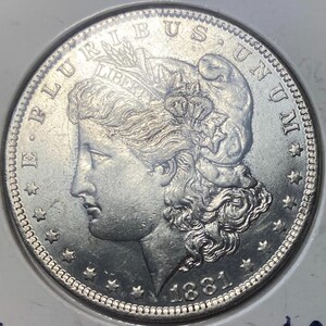 1881-O Morgan Silver Dollar