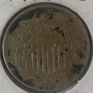 1869 Shield Nickel