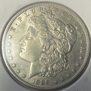 1889-S Morgan Silber Dollar