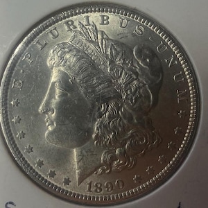 1890 Morgan Silver Dollar