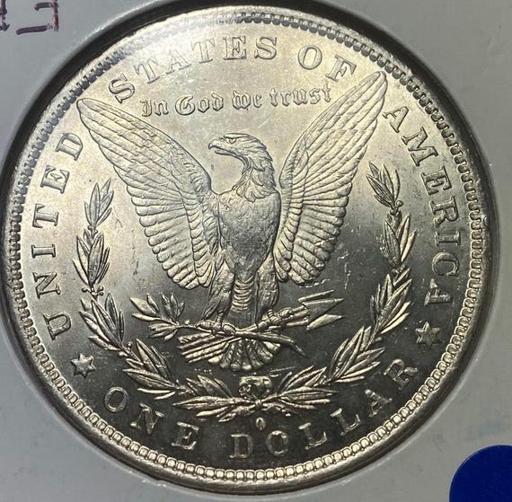 1883-O モルガン銀貨 ミントステート - Etsy 日本