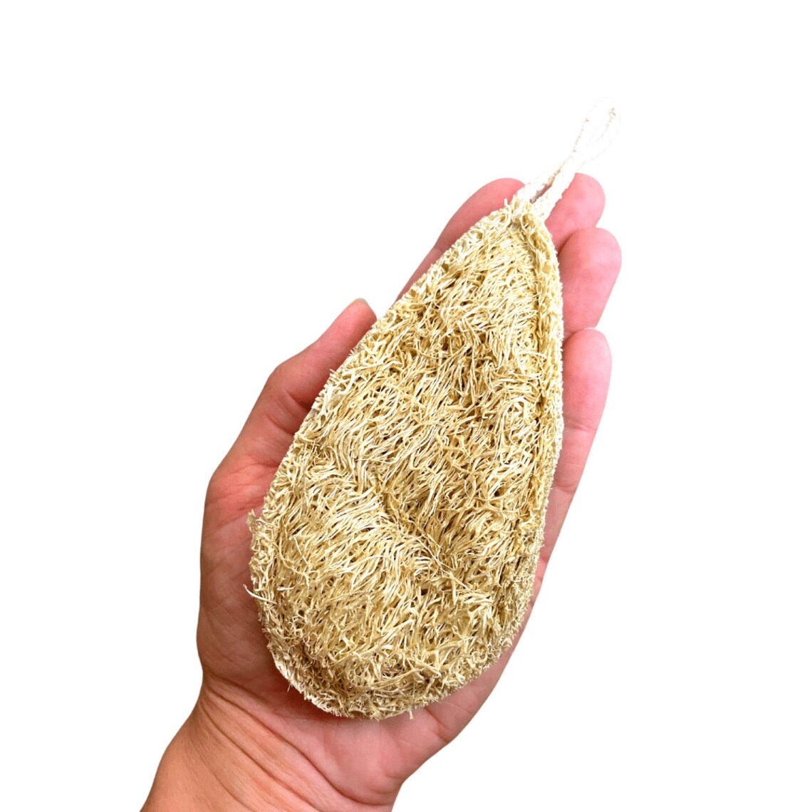 3 in a Pack Organic Exfoliating Loofah Pad Natural & Vegan Etsy
