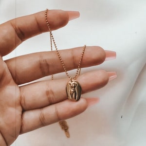 Woman body Necklace,female body necklace,stainless steel female body necklace, small women body necklace