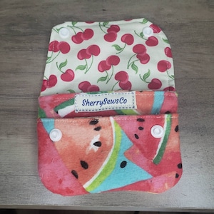 Mini billetera de tela/tarjetero/cartera con cierre a presión/cartera con dos bolsillos/tarjetero o billetera para efectivo/tarjetero de regalo/regalo para compañeros de trabajo/regalo para menores de 15 años