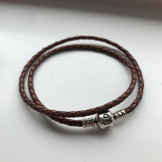 Miouamor double wrap leather bracelet