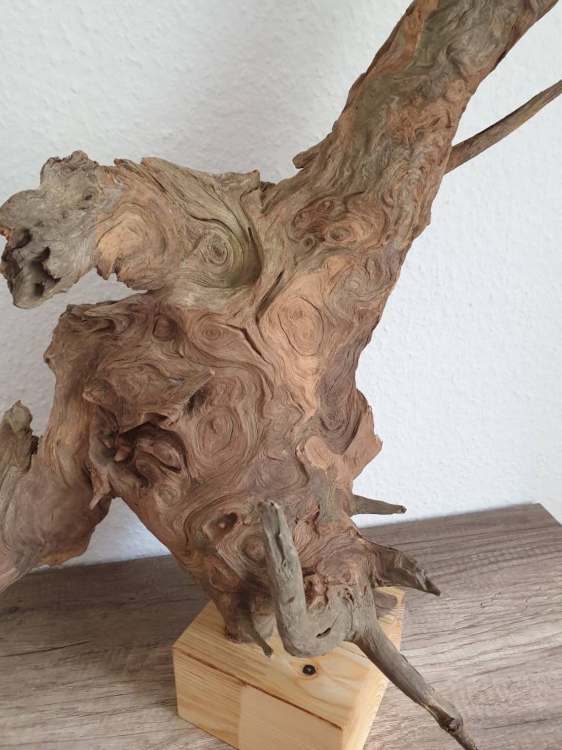 Einzigartige Wurzelholz skulptur wohnraumidee deko unikat holz Etsy