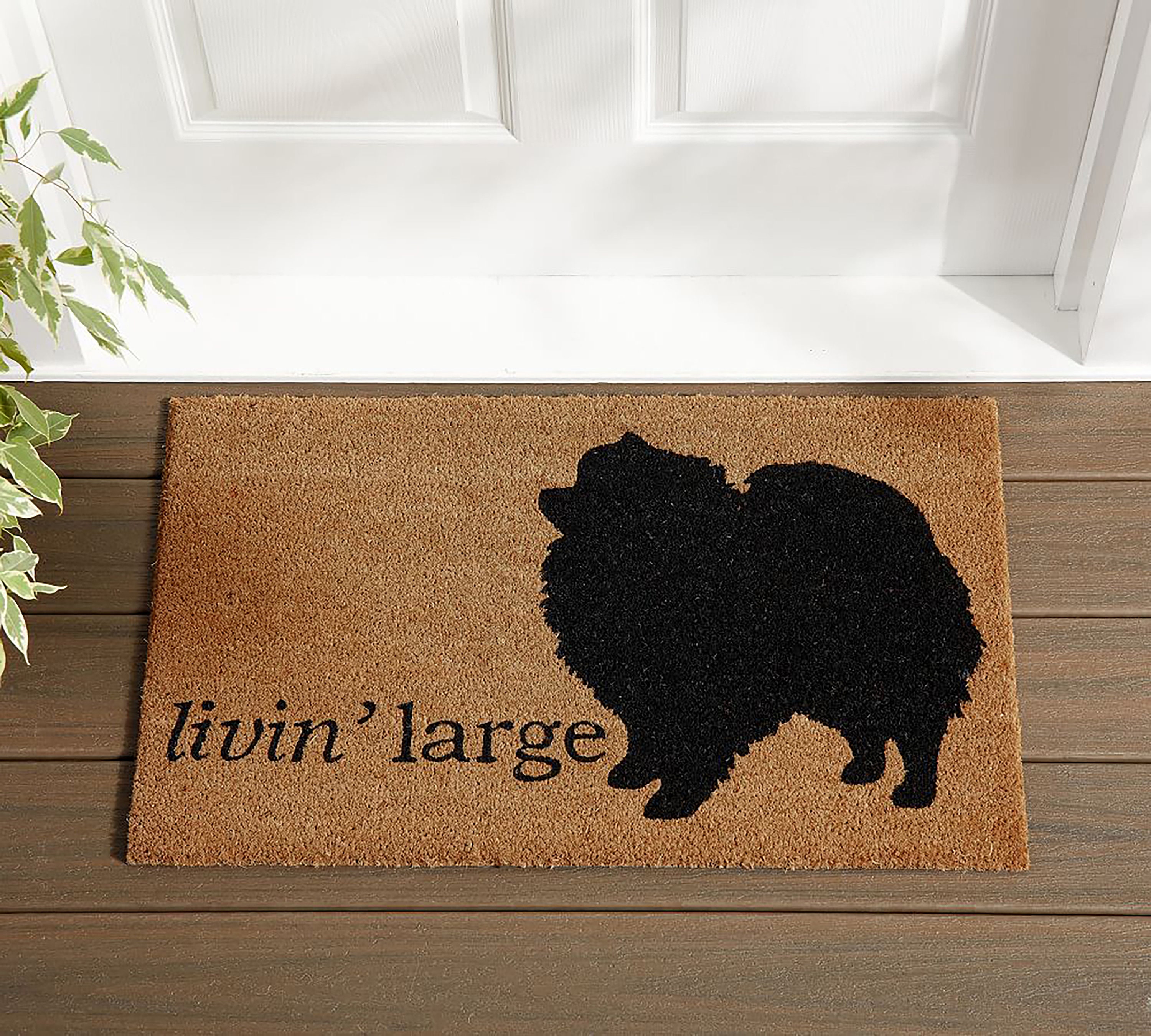 Doormat dog. animal doormat living room doormat dog large Etsy
