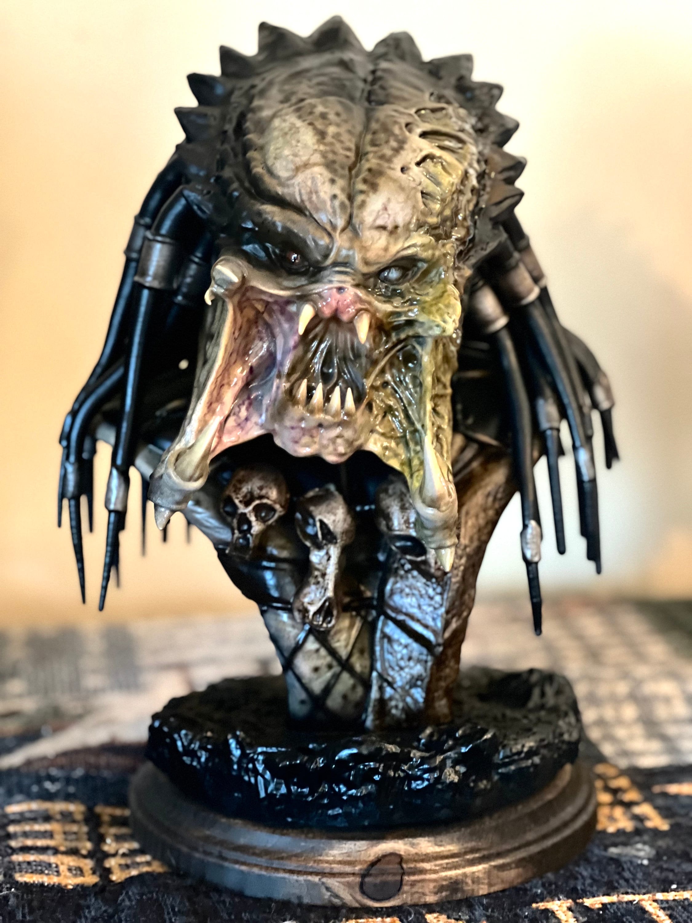 Wolf Predator Horror Bust Statue - Etsy 日本