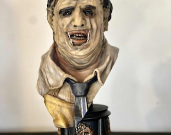 The Texas Chainsaw Massacre Leatherface Horror Bust Statue Prop Figure
