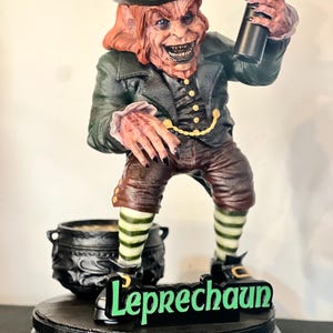 The Leprechaun Bust Statue Horror image 3