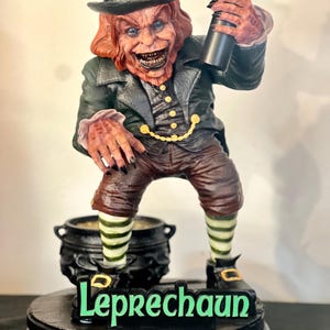 The Leprechaun Bust Statue Horror image 1