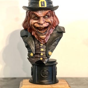 The Leprechaun Bust Statue Horror