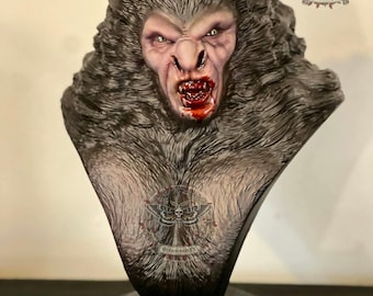 Bram Stokers Dracula Wolf Horror Bust Statue
