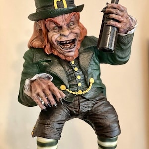 The Leprechaun Bust Statue Horror
