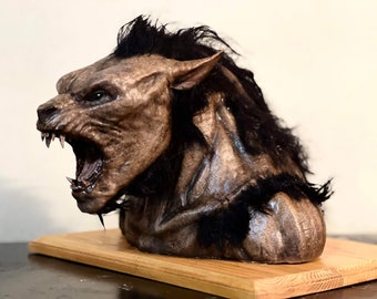 Underworld Werewolf Lycan Resin Horror Bust Statue