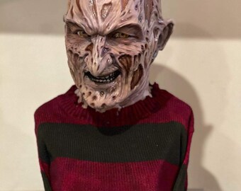 Freddy Krueger 1:1 resin horror bust prop statue a nightmare on elm street