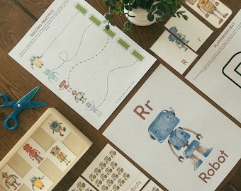 R is for Robot Preschool Activities | Letter R Preschool Unit | Homeschool Unit | Early Learning