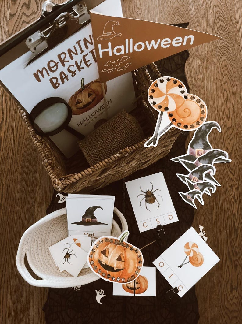 Fall Preschool Activity Bundle: Monthly Themed Pre-K Units (PDF Download) image 8