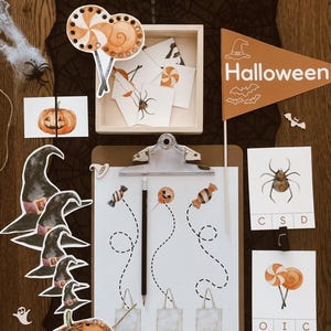 Halloween Preschool Activities Morning Basket | Halloween Preschool Unit | Pre-K Activities | Early Learning Homeschool Unit