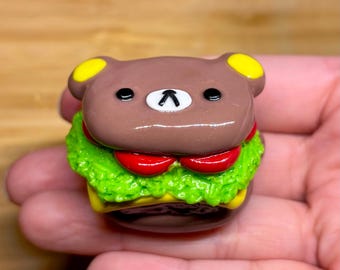 Bear Sandwich Keychain